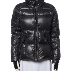 SAM Women's Navy Puffer Jacket - Medium